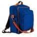USA Made Poly Daypack Rucksacks, Royal Blue-Orange, 1070-A00