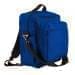 USA Made Poly Daypack Rucksacks, Royal Blue-Black, 1070-A0R