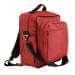 USA Made Poly Daypack Rucksacks, Red-Black, 1070-AZR