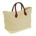 USA Made Canvas Leather Handle Totes, 10899-15C