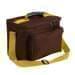 USA Made Nylon Poly Lunch Coolers, Brown-Gold, 11001161-AP5