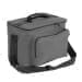 USA Made Nylon Poly Lunch Coolers, Graphite-Black, 11001161-ARR