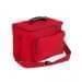 USA Made Nylon Poly Lunch Coolers, Red-Red, 11001161-AZ2
