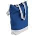 USA Made Canvas Portfolio Tote Bags, Royal Blue-White, 1AAMX1UAF4
