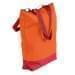 USA Made Poly Notebook Tote Bags, Orange-Red, 1AAMX1UAX2