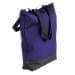 USA Made Poly Notebook Tote Bags, Purple-Black, 1AAMX1UAYR