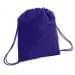 USA Made 200 D Nylon Drawstring Backpacks, Purple-Purple, 2001744-TY1