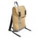 USA Made Poly Small T Bottom Backpacks, Khaki-Gray, 2001921-A2U