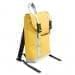 USA Made Poly Small T Bottom Backpacks, Gold-White, 2001921-A44