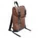 USA Made Canvas Small T Bottom Backpacks, Brown-Black, 2001921-AAR