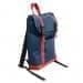 USA Made Canvas Small T Bottom Backpacks, Navy-Red, 2001921-AC2