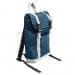 USA Made Canvas Small T Bottom Backpacks, Navy-White, 2001921-AC4