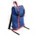 USA Made Canvas Small T Bottom Backpacks, Royal-Red, 2001921-AF2
