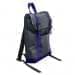 USA Made Poly Small T Bottom Backpacks, Black-Purple, 2001921-AO1