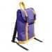 USA Made Poly Small T Bottom Backpacks, Purple-Gold, 2001921-AY5