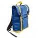 USA Made Poly Large T Bottom Backpacks, Royal-Gold, 2001922-A05