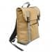 USA Made Poly Large T Bottom Backpacks, Khaki-Gray, 2001922-A2U