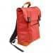 USA Made Canvas Large T Bottom Backpacks, Red-Orange, 2001922-AE0