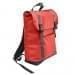 USA Made Canvas Large T Bottom Backpacks, Red-Black, 2001922-AER