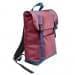 USA Made Poly Large T Bottom Backpacks, Burgundy-Navy, 2001922-AQZ