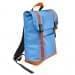 USA Made Poly Large T Bottom Backpacks, Columbia-Orange, 2001922-AU0