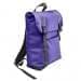USA Made Poly Large T Bottom Backpacks, Purple-Black, 2001922-AYR