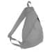 USA Made Poly Sling Messenger Backpacks, Grey-Black, 2101110-A1R