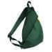 USA Made Poly Sling Messenger Backpacks, Hunter Green-Gold, 2101110-AS5