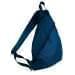 USA Made Poly Sling Messenger Backpacks, Navy-Black, 2101110-AWR