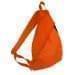 USA Made Poly Sling Messenger Backpacks, Orange-Navy, 2101110-AXZ