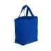 USA Made Poly Convention Expo Tote Bags, Royal Blue-Royal Blue, 2BAD31UA03