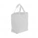 USA Made Poly Convention Expo Tote Bags, White-White, 2BAD31UA34