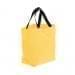 USA Made Poly Convention Expo Tote Bags, Gold-Black, 2BAD31UA4R