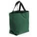 USA Made Canvas Grocery Tote Bags, Hunter Green-Black, 2BAD31UAIR