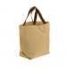 USA Made Canvas Grocery Tote Bags, Khaki-Brown, 2BAD31UAJS
