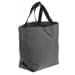 USA Made Poly Convention Expo Tote Bags, Graphite-Black, 2BAD31UARR
