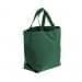 USA Made Poly Convention Expo Tote Bags, Hunter Green-Hunter Green, 2BAD31UASV