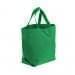 USA Made Poly Convention Expo Tote Bags, Kelly Green-Kelly Green, 2BAD31UATW