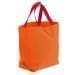 USA Made Poly Convention Expo Tote Bags, Orange-Red, 2BAD31UAX2