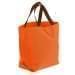 USA Made Poly Convention Expo Tote Bags, Orange-Brown, 2BAD31UAXS