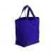 USA Made Poly Convention Expo Tote Bags, Purple-Purple, 2BAD31UAY1