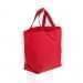 USA Made Poly Convention Expo Tote Bags, Red-Red, 2BAD31UAZ2