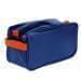 USA Made Cosmetic & Toiletry Cases, Royal Blue-Orange, 3000996-A00