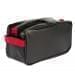 USA Made Cosmetic & Toiletry Cases, Black-Red, 3000996-AO2