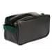 USA Made Cosmetic & Toiletry Cases, Black-Hunter Green, 3000996-AOV