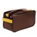 USA Made Cosmetic & Toiletry Cases, Brown-Gold, 3000996-AP5
