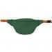 USA Made Nylon Poly Deluxe Fanny Pack, Hunter Green-Orange, 3002050-AS0