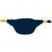 USA Made Nylon Poly Standard Fanny Pack, Navy-Gold, 3002060-AW5