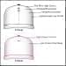 Dark Gray-White Denim Leather Trucker, Shape