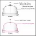 Light Gray-Red Domestic Slide Buckle Skate Cap SHAPE Image
